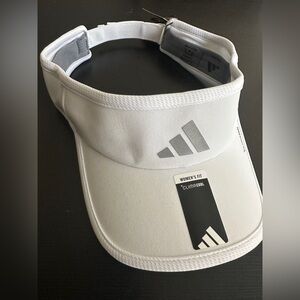 Adidas White ClimaCool Visor